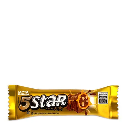 Chocolate Lacta 5 Star 40g