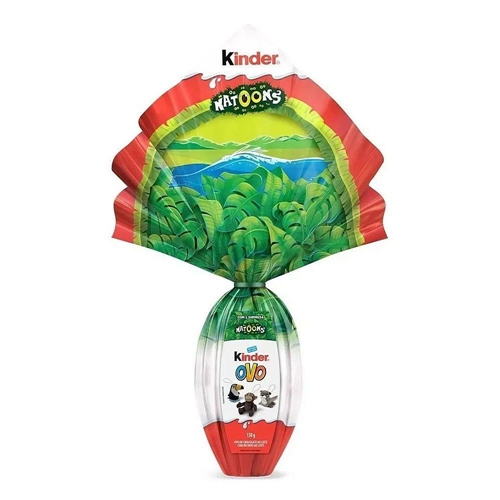 OVO PASCOA KINDER MENINO AVENTURA NA SELVA 150G - Ovo de Páscoa Kinder ...