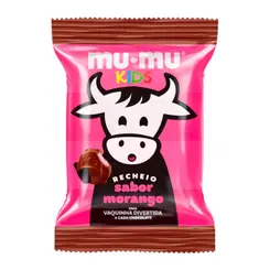 Chocolate Neugebauer Mumu Kids Morango 15,6g