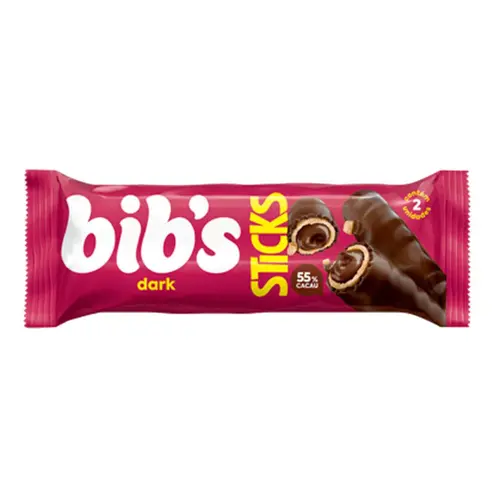 Chocolate Bib s Sticks Dark 32g
