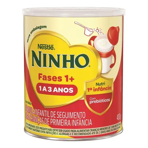 Leite em Pó Ninho Fases 1+ Composto Lácteo 400g