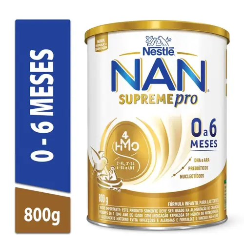 Fórmula Infantil NAN Supreme 1 Nestlé 800g