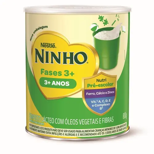 Composto Lácteo Ninho Fases 3+ anos 800g