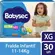 Fralda Infantil Babysec Mega XG - 30 Unidades