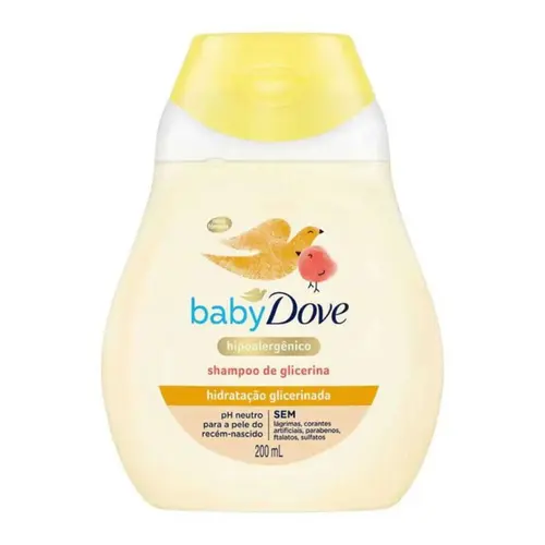Shampoo Baby Dove Hidratação Glicerinada 200ml