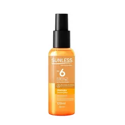 Óleo Bronzeador Spray Cenoura Sunless Fps6 120ml