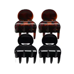 Piranha Life B Mini Preta e Café 1,2cm 4 Unidades