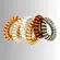 Elástico Life B Espiral Colors 3,5cm 6 Unidades