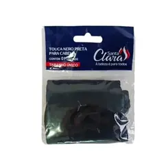 Touca Capilar Nero Santa Clara Poliamida Preta