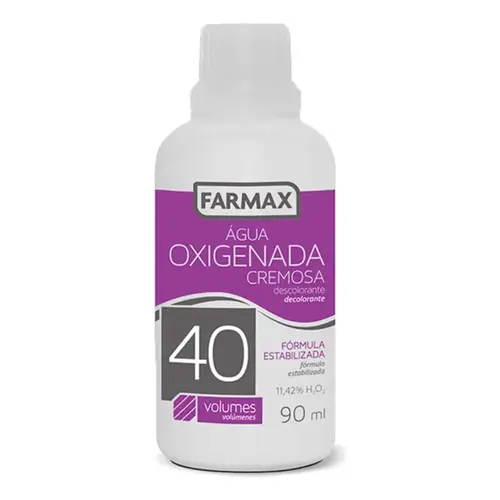 Água Oxigenada Farmax 40 Volumes Cremosa 90ml