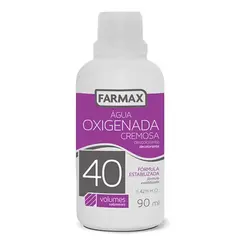 Água Oxigenada Farmax 40 Volumes Cremosa 90ml
