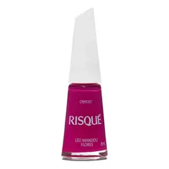 Esmalte Risqué Léo Mandou Flores 8ml