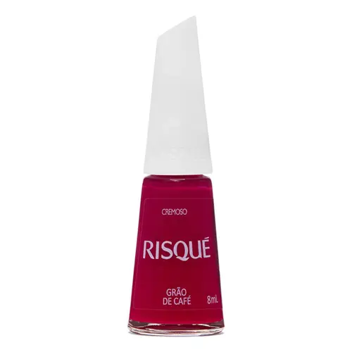 Esmalte Risqué Cremoso Grão de Café 8ml