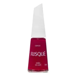Esmalte Risqué Cremoso Grão de Café 8ml