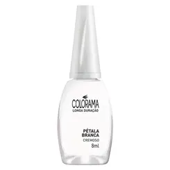Esmalte Colorama Cremoso Pétala Branca 8ml
