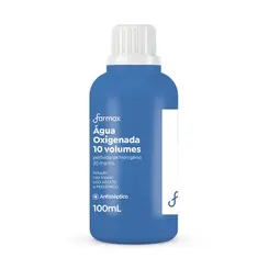 Água Oxigenada Farmax 10 Volumes 100ml