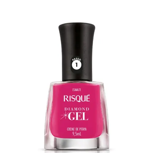 Esmalte Risqué Diamond Gel Creme de Pitaya 9,5ml