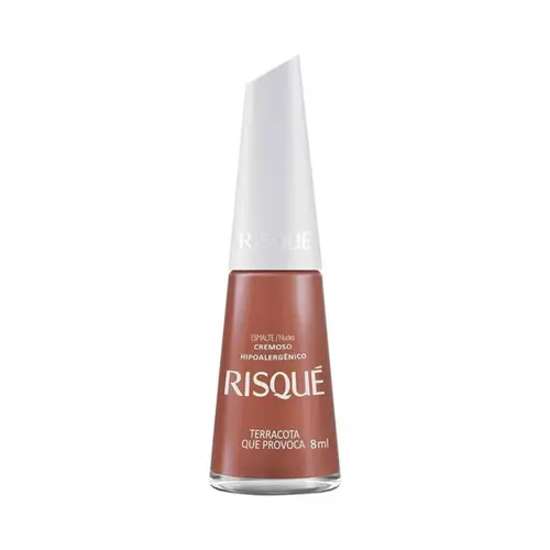 Esmalte Risqué Cremoso Terracota Que Provoca 8ml