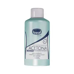 Removedor De Esmalte Solução À Base De Acetona Ideal 100ml