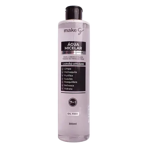 Água Micelar Griffty Carvão Ativado Make G 300ml