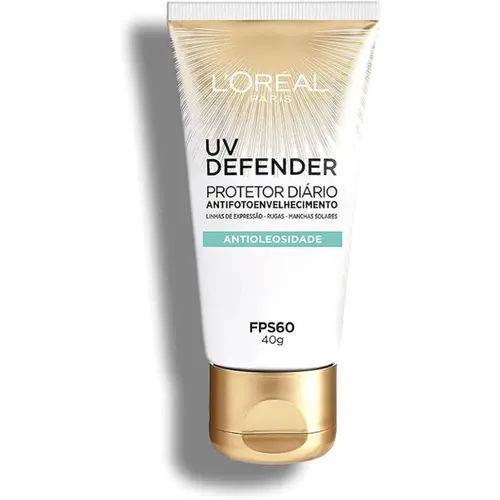 Protetor Solar Facial L Oréal UV Defender FPS 60 Antioleosidade 40g