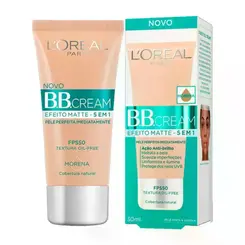BB Cream L Oréal Matte FPS 50 Morena 30ml