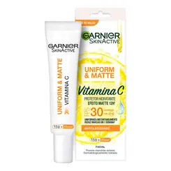 Hidratante Facial Garnier Skinactive Uniform & Matte Vitamina C 15g