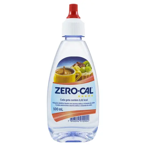 Adoçante Líquido Zero Cal 100ml