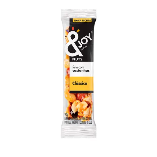 Barra de Cereal &Joy Nuts Clássica 30g