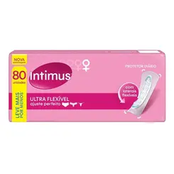 Protetor Diário Intimus Ultra Flexível 80 un