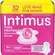 Absorvente Intimus Toda Protegida Seca com Abas 32 Unidades