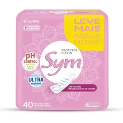 Absorvente Sym Protetor Diário Com Perfume 40un