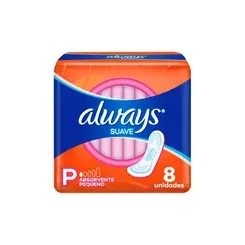Absorvente Always Básico Suave Sem Abas 8 Un