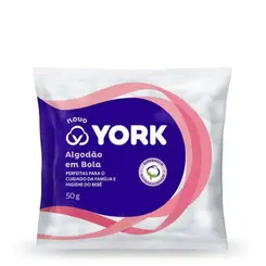 Algodão York Em Bolas 50g