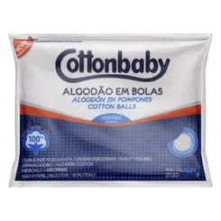 Algodão Bola Branco Cottonbaby 50g