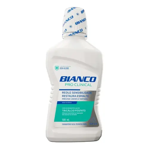 Enxaguante Bucal Bianco Pro Clinical 500ml