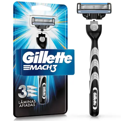 Aparelho de Barbear Gillette Mach3 1un