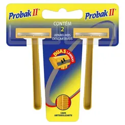 Aparelho de Barbear Probak II Regular 2un