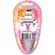 Aparelho de Depilar BIC Soleil Rosa Roxo Laranja L4P3