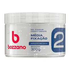 Gel Fixador Bozzano Incolor Fixação 2 Média 300g