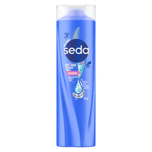 Shampoo Anticaspa Seda Hidratação Diária 325ml
