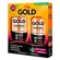 Kit Niely Gold Compridos + Fortes Shampoo 275ml + Condicionador 175ml