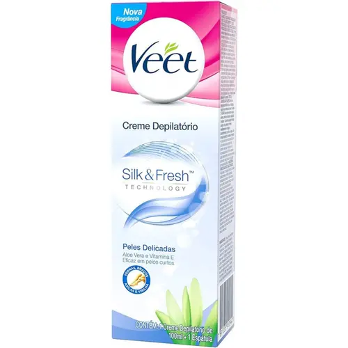 Creme Depilatório Corporal Veet Peles Delicadas 100ml