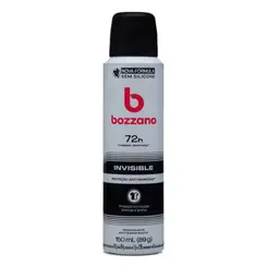 Desodorante Aerossol Masculino Invisible Bozzano 150ml
