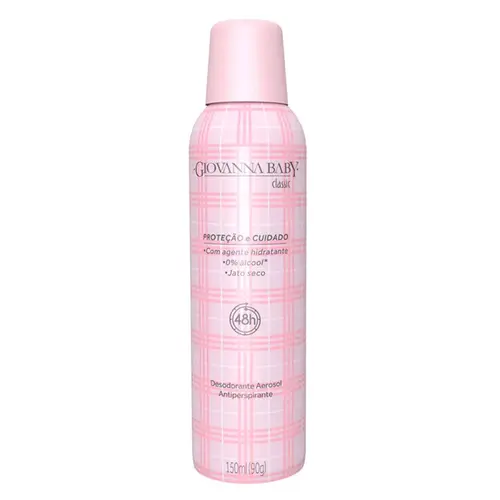 Desodorante Aerossol Giovanna Baby Classic 150ml