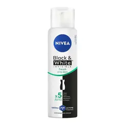 Desodorante Nivea Invisible B&W Fresh Erva Doce Fem 150ml