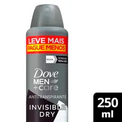 Desodorante Aerossol Dove Invisible Dry Men 72h 250ml