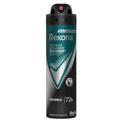 Desodorante Aerossol Rexona Masculino Invisible 150ml
