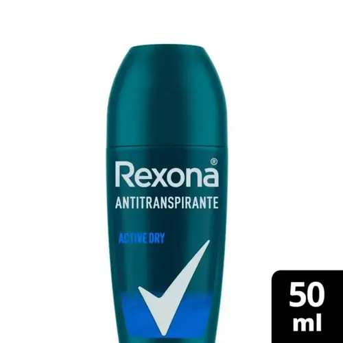 Desodorante Roll-On Rexona Men Active Dry 50ml