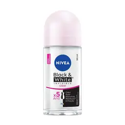 Desodorante Nivea Invisible B&W Clear Roll-On Fem 50ml